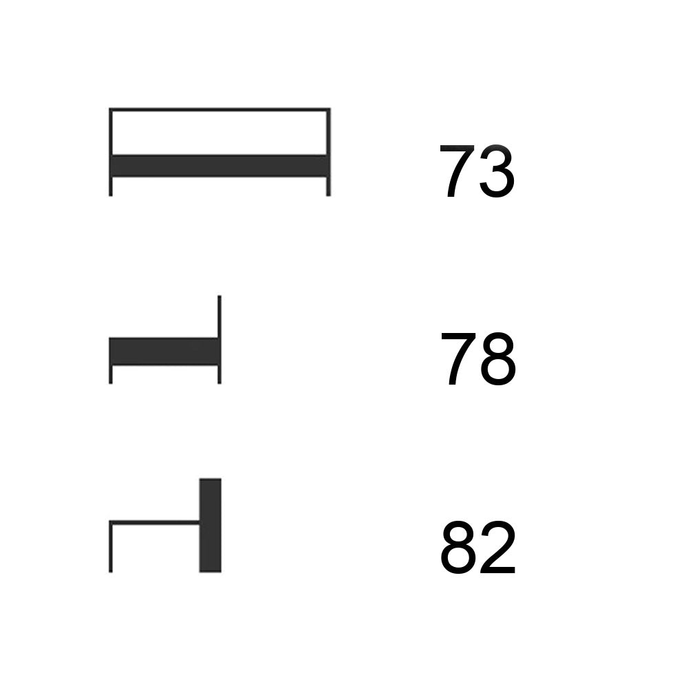 Boris-tuolin mittapiirustus