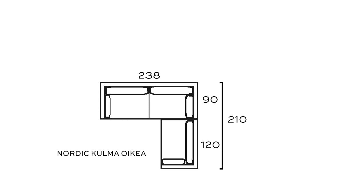 NORDIC KULMA OIKEA