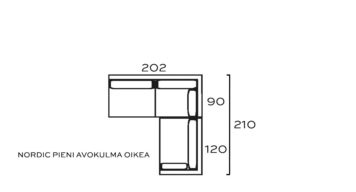 NORDIC PIENI AVOKULMA OIKEA