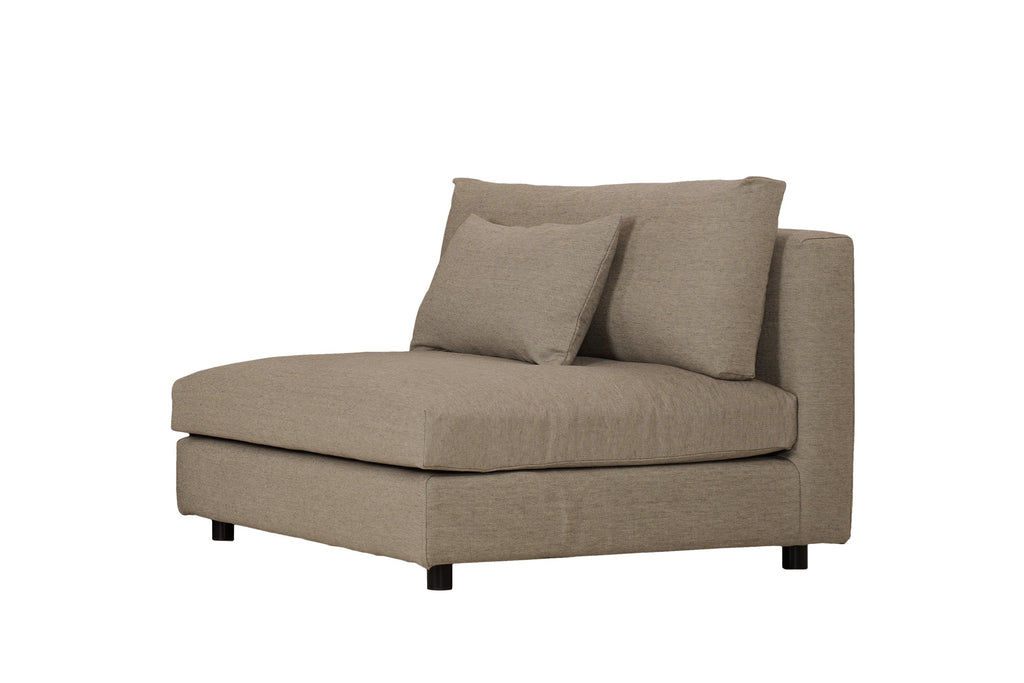 Bassa- Modulisohvan välipala hiekan sävyssä