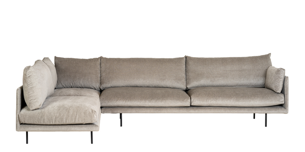 Vasen kätinen kulmasohva