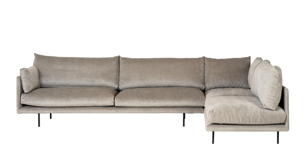 Oikea kätinen kulmasohva