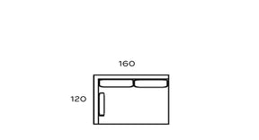 BENE+120 - 160 kulma VASEN