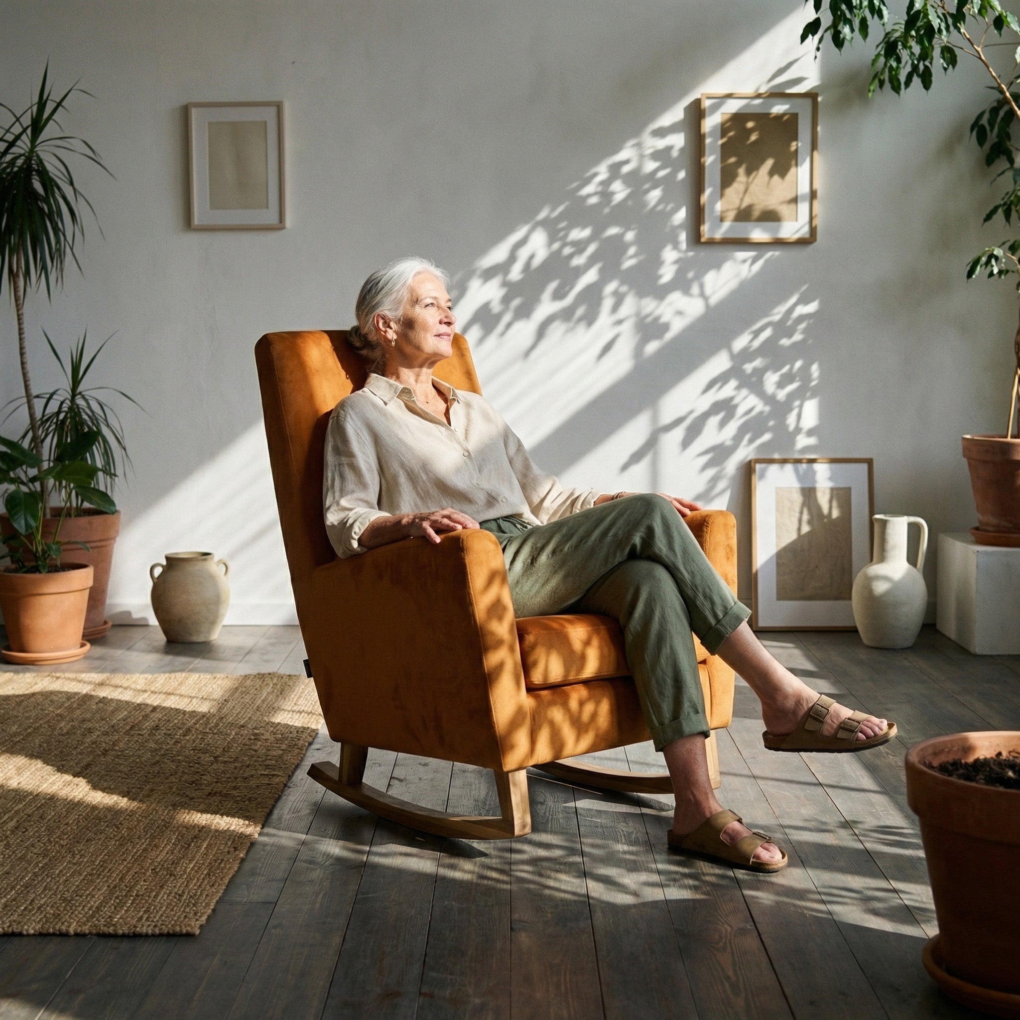 Kiikku seniori keinutuoli