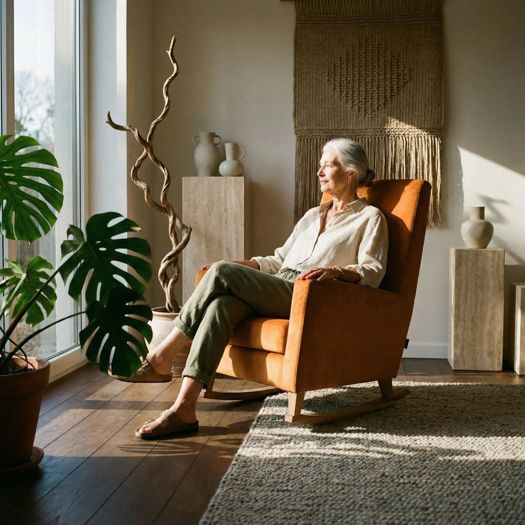 Aava seniori keinutuoli