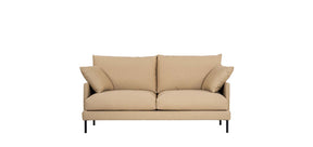 HT Collection - Luca 170 cm -sohva, beige kangasverhoilu