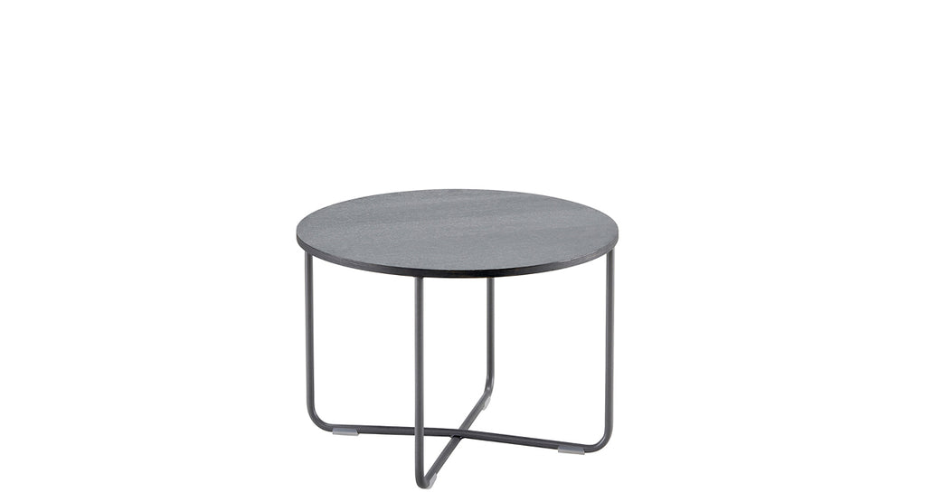 Nordic sohvapöytä pyöreä, musta 